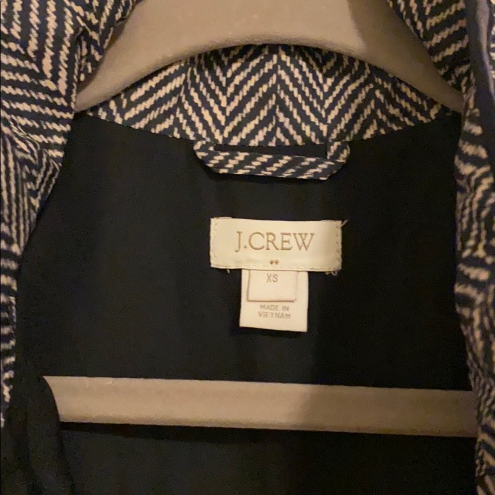 J. Crew Houndstooth Black Vest - Picture 7 of 8